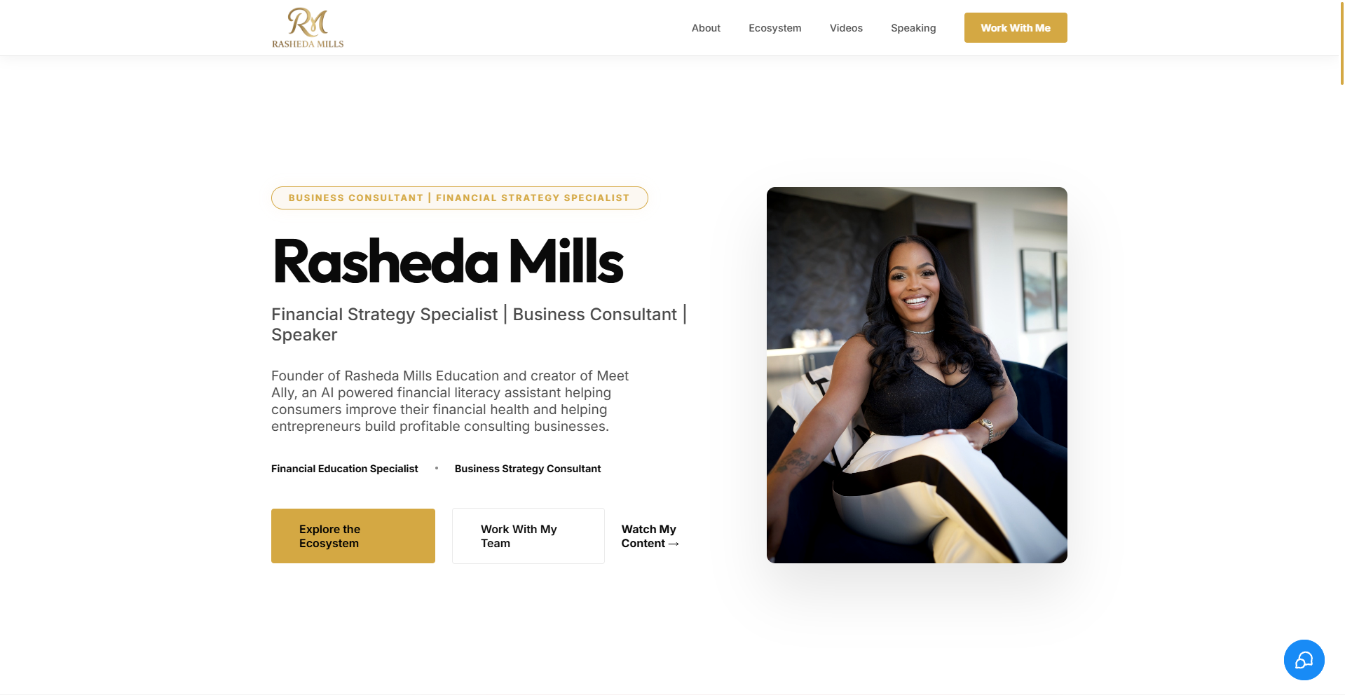 Rasheda Mills Consulting Website Thumbnail